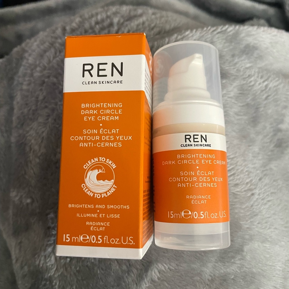 REN skincare brightening under eye cream new!
